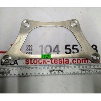 13 Пластина кронштейна крепления двигателя переднего подушка правый AWD Tesla model X S REST 1066608-01-C